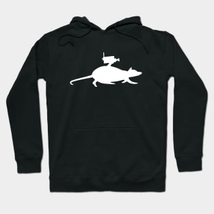 Banksy Rat Video Hoodie